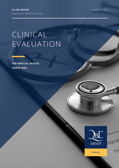 Clinical Evaluation for medical devices under MDR