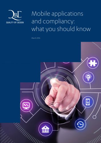 QbD whitepaper: Mobile applications and compliancy