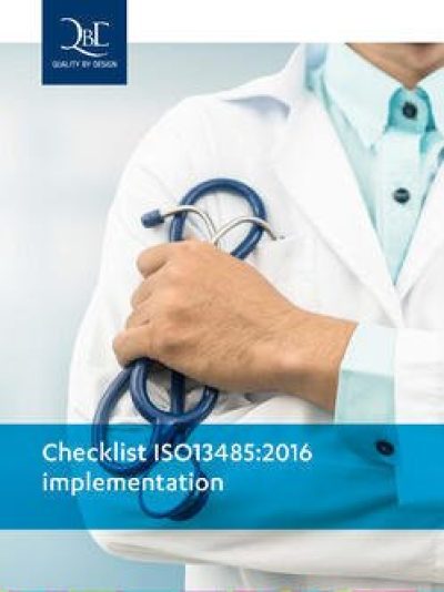 Libro blanco de QbD: Lista de comprobación de la implantación de la norma ISO 13485:2016